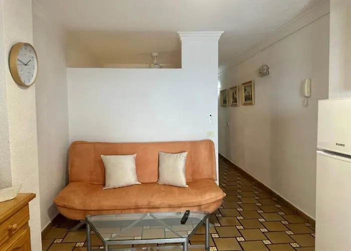 Acogedor Con Terraza Frente Al Mar Y Vistas Al Teide 公寓 *