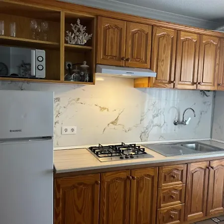 Acogedor Con Terraza Frente Al Mar Y Vistas Al Teide Apartmán